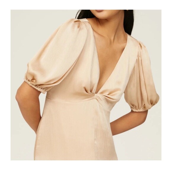 Sachin & Babi Tan Dress | NWT | Elegant Midi Dress | Size 4 - Picture 7 of 8